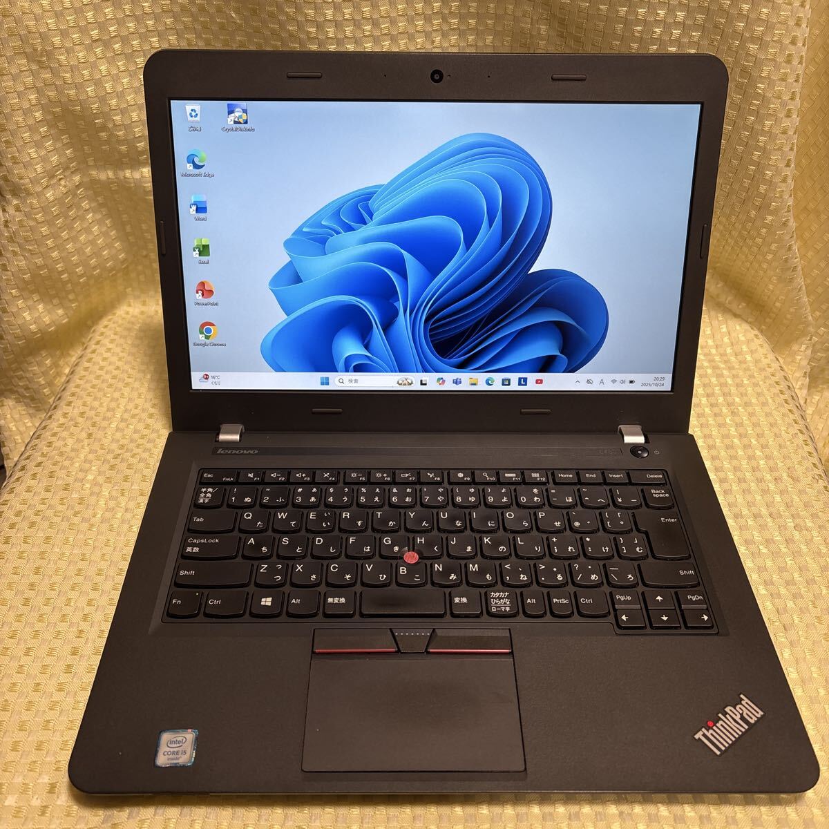 LENOVO ThinkPad E460 20ET-CTO1WW 新品SSD256GB 第6世代Core i5 メモリ8GB WEBカメラ有 Windows11(最新25H2)Office2021 拍卖