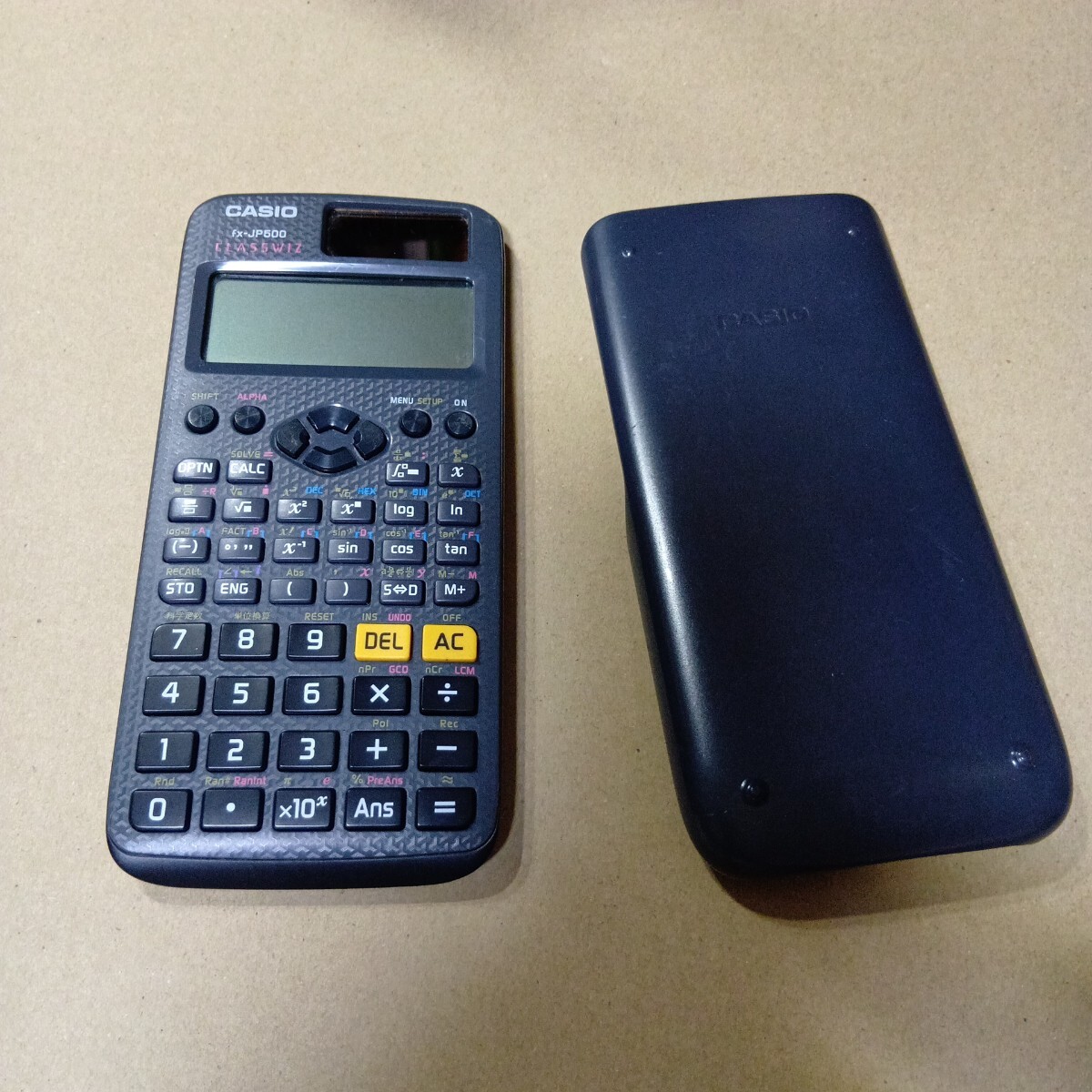 ★関数電卓★CASIO、fx-JP500★中古品、作動品★送料込み★拍卖