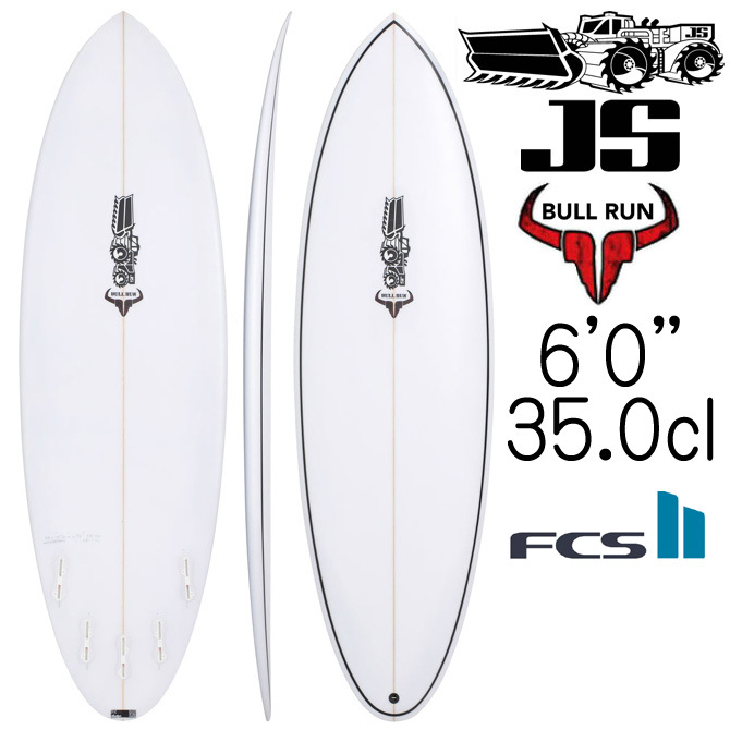 JS サーフボード ブル ラン オッキー モデル 6'0×20 ×2 11/16 35.0L / JS Industries Bull Run Occy Model拍卖