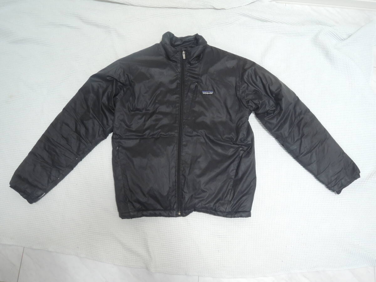 パタゴニア(Patagonia)中綿入りジャケット☆メンズ黒☆Sサイズ拍卖