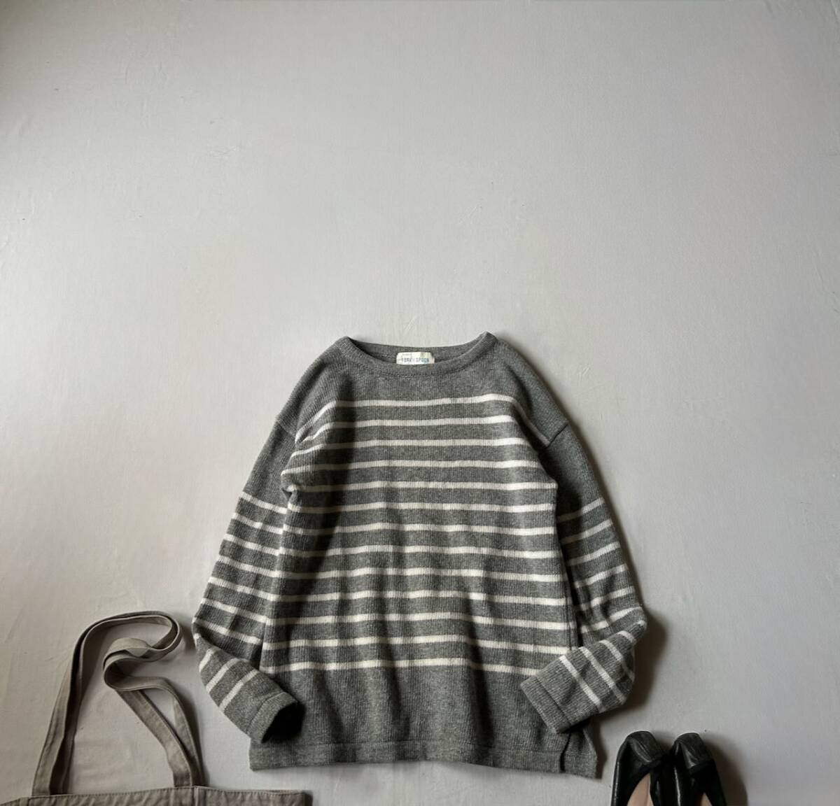 FORK&SPOON URBAN RESEARCH DOORS アーバンリサーチ ドアーズ 使えるボーダーニット拍卖