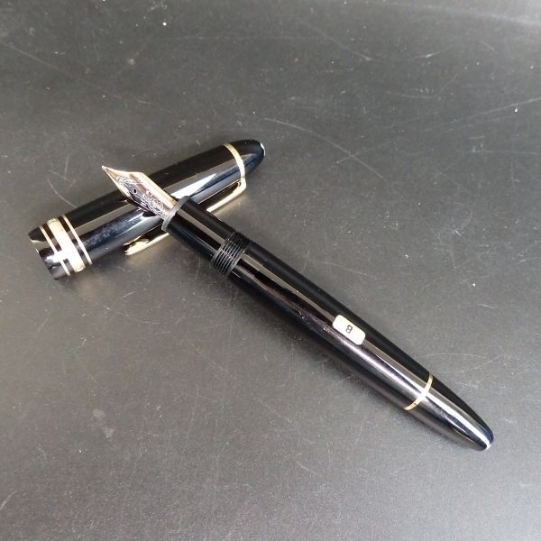 1円スタート 激レア MONRBLANC モンブラン マイスターシュテュック 万年筆 ペン14K 585 4810 B 11-3 41723拍卖