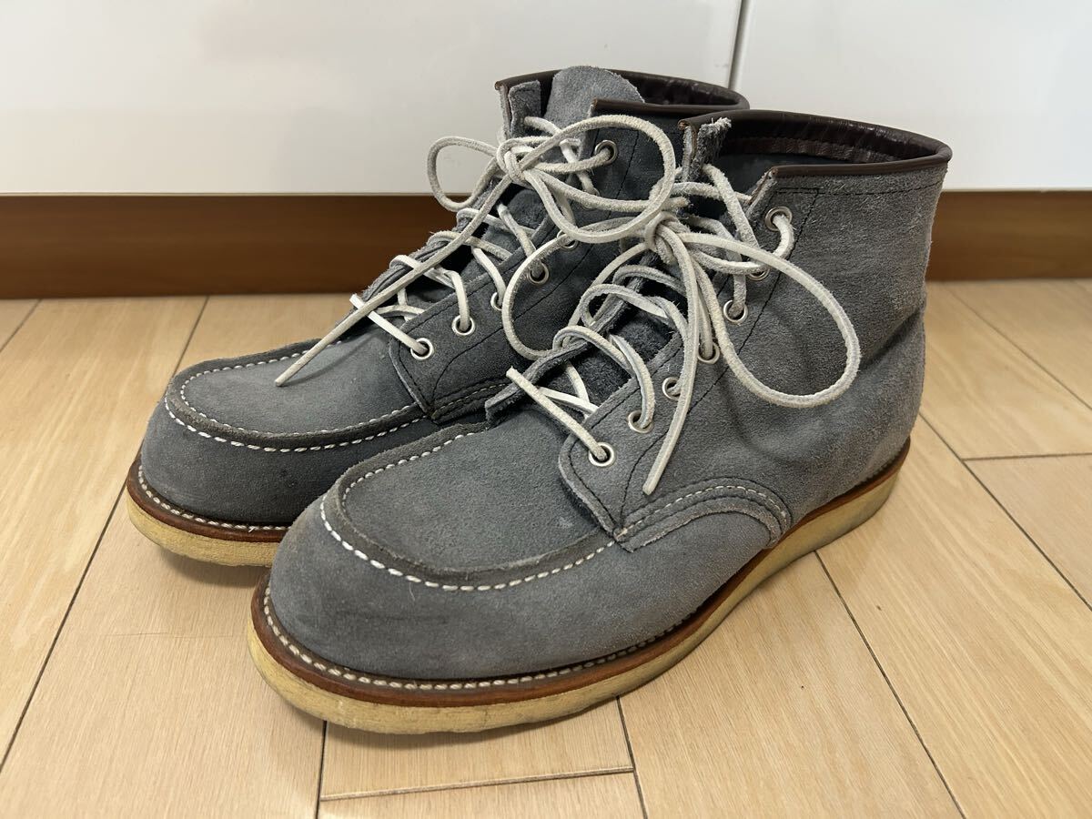 レッドウィング 8143 9.5(27.5cm) REDWING スエード モックトゥ拍卖