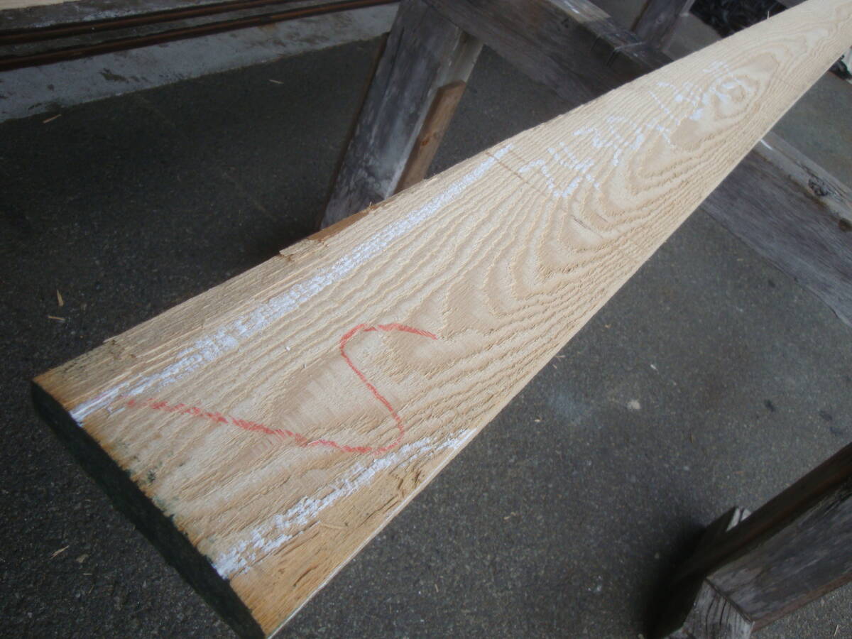 25335☆ホワイトアッシュ平板(ニレ) 乾燥材拍卖