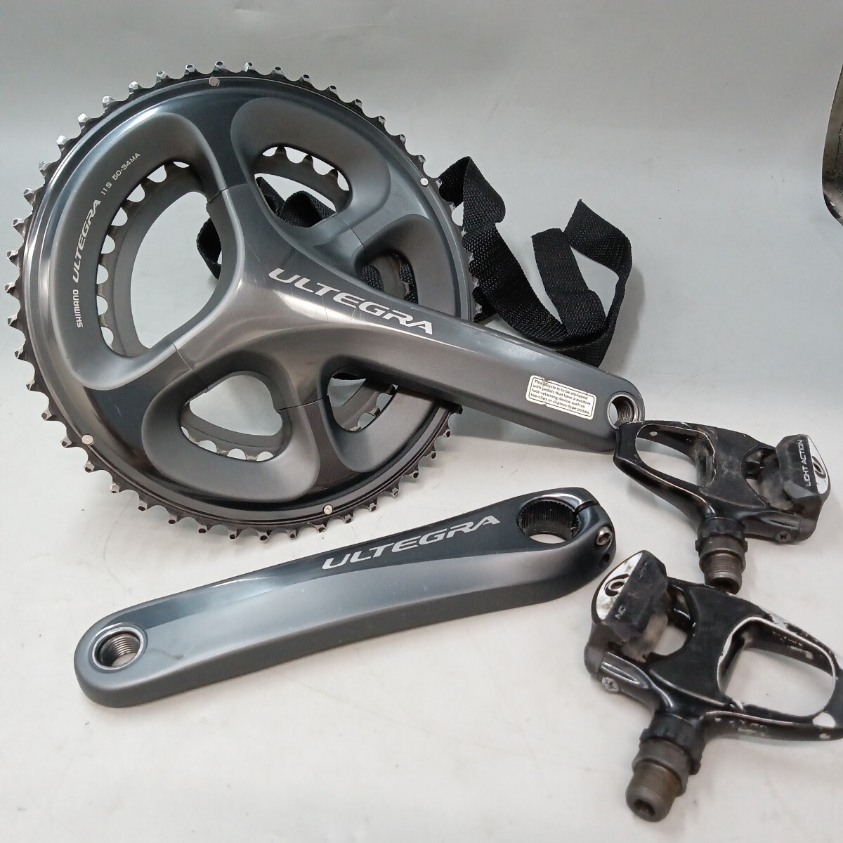 B SHIMANO シマノ ULTEGRA アルテグラ クランクセット FC-6800 1P4OBR52888 1P4OBL33751 ペダル PD-R540 拍卖
