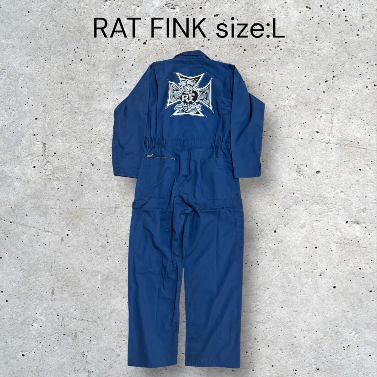 【レア美品】RAT FINK×Dickies カバーオール L相当40拍卖