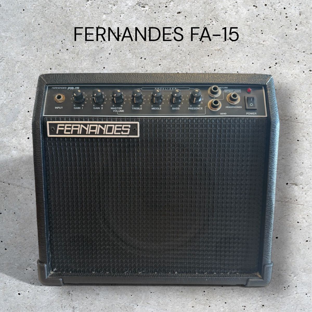 FERNANDES FA-15 フェルナンデス ギターアンプ拍卖