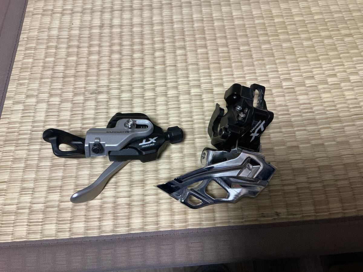 シマノ SL-M780 XT左シフター 2速3速切替可 FD-M786セット【送料無料】拍卖