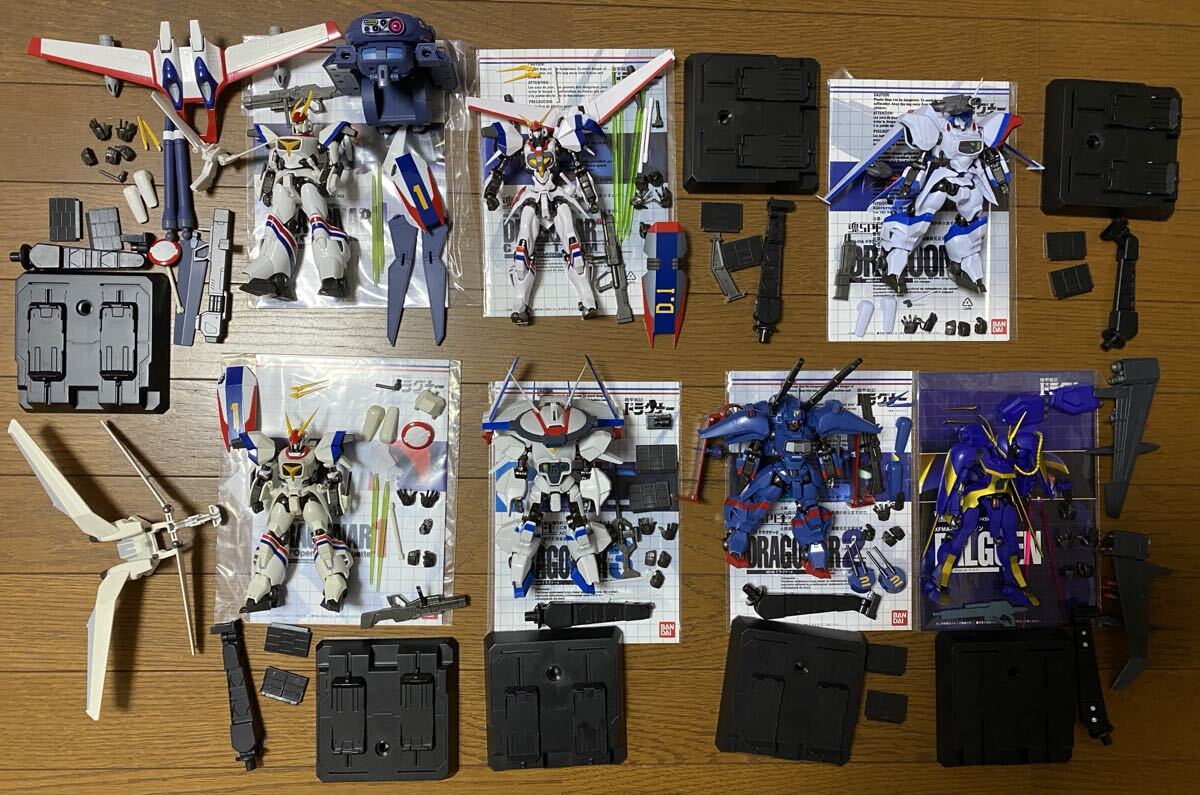 魂SPEC 機甲戦記ドラグナー 7体まとめて拍卖