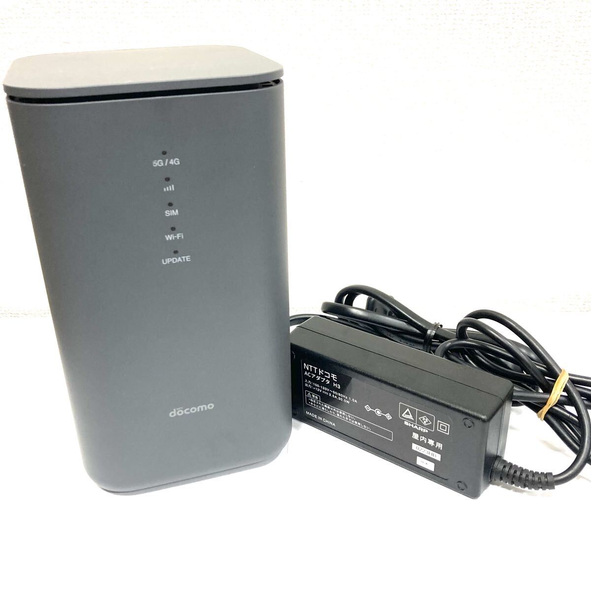 TA★1円~ 中古品 docomo ドコモ Wi-Fiルーター HR02 home ホーム 5G 判定〇 通電確認済み拍卖