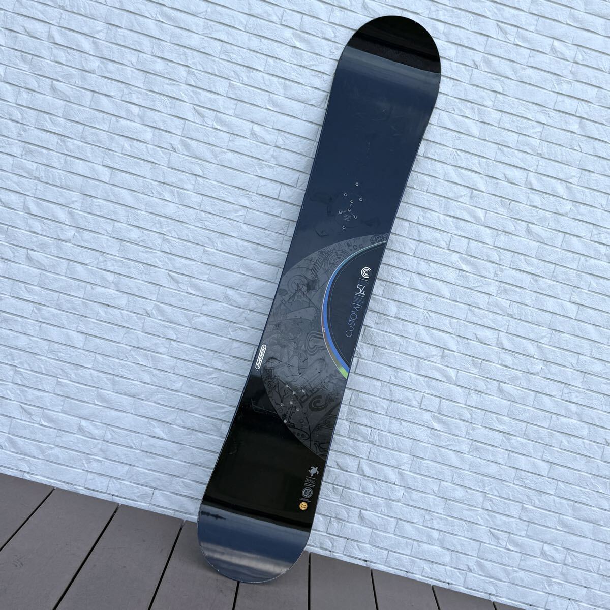 【美品】日本限定モデル BURTON バートン CUSTOM カスタム スノーボード 板 154cm ボード / #20023拍卖