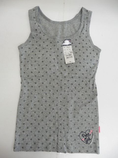 【KCM】jhk-183■新品未使用■Happy Plus■女児/ガールズ/ジュニア インナー タンクトップ カップ付き サイズ:160■拍卖