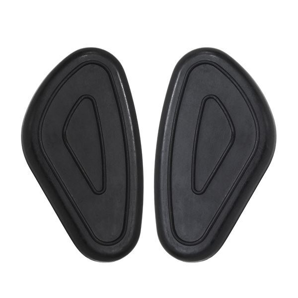 タンクパット ニーグリップパッド 旧車風 細タンク用 厚め BMW R75 ウラル ドニエプル 長江CJ750 SR400 GB250 GB400 W650 GB350 カスタム拍卖