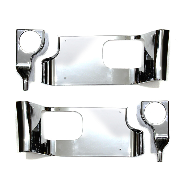 イスズ ファイブスターギガ メッキ サイド ステップ ウォール サイドカバー 2分割 左右セット拍卖