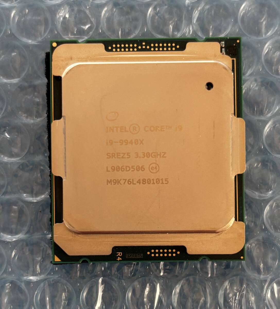 CPU Intel Core i9-9940X SREZ5 3.3Ghz 正常動作品拍卖