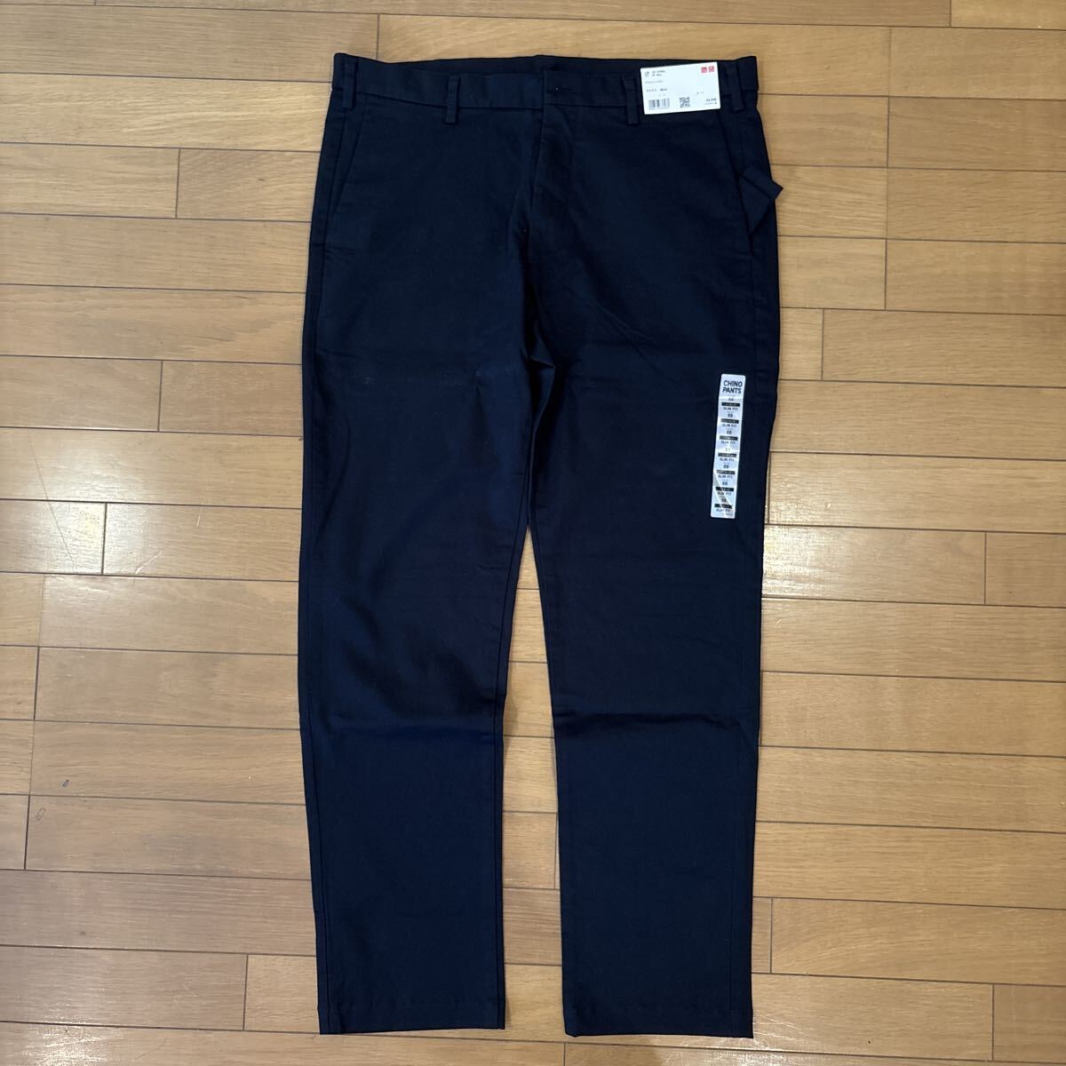 UNIQLO ユニクロ スリムフィット チノパンツ W88 未使用品拍卖