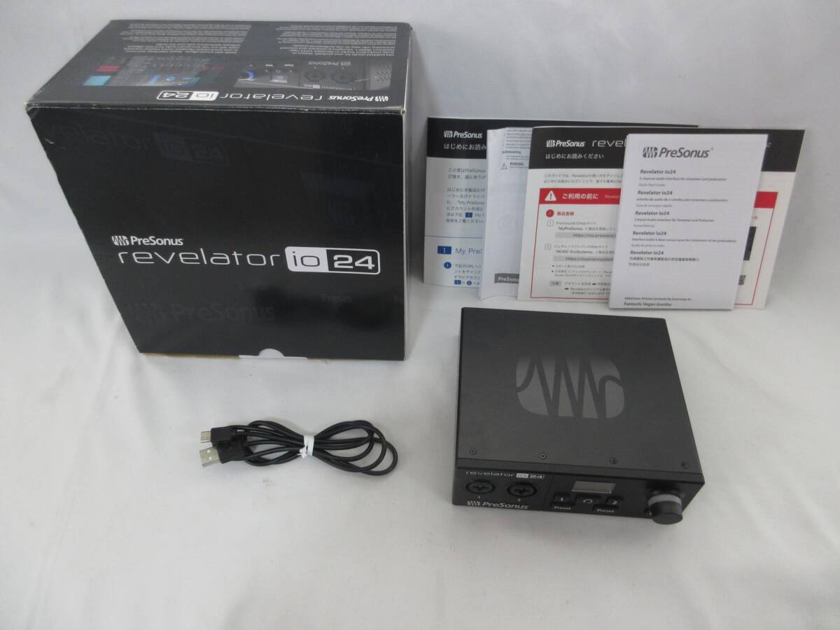 PreSonus プレソナス Revelator io24 USBオーディオ インターフェース拍卖