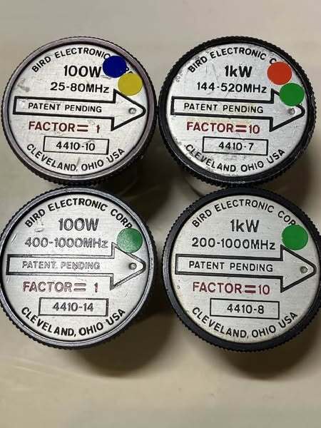 BIRD4410 4410-10 エレメント 25-80MHz 100mW~100W拍卖