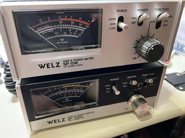 WELZ SP-15M HF-144MHz SWR・通過型電力計拍卖