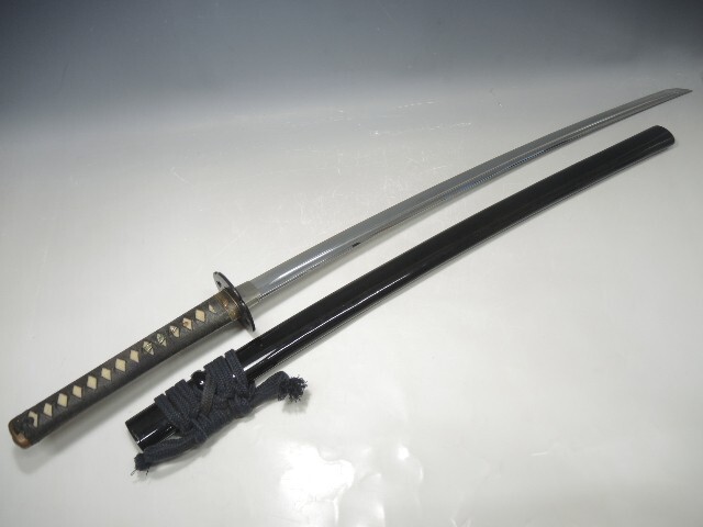 71/○居合練習刀 居合刀 模造刀 全長102.5cm程 日本刀 拵え 刀剣 刀装具 時代武具拍卖