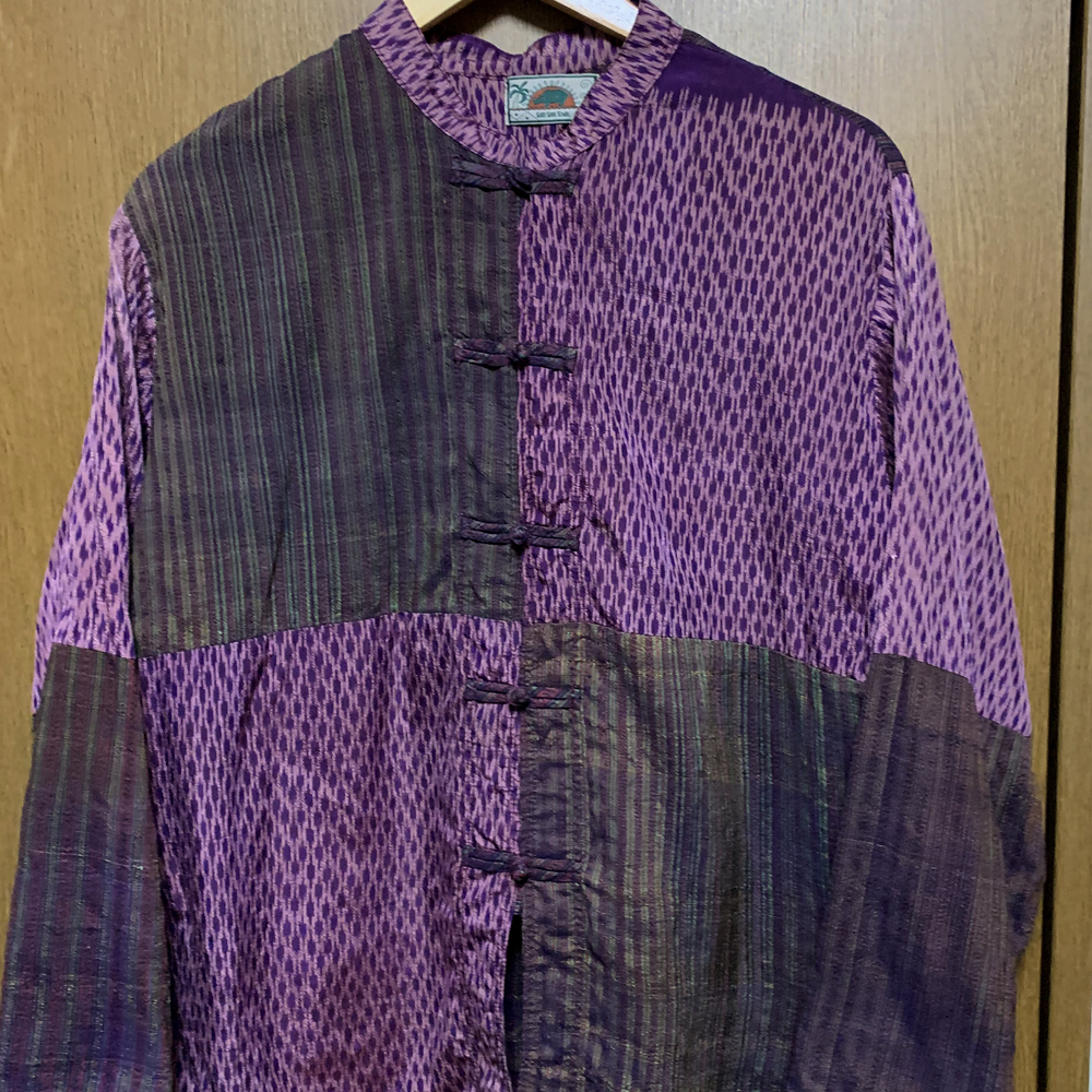 【SARI SARI STORE|民族衣装】サリサリストア パープル系 フィリピン拍卖