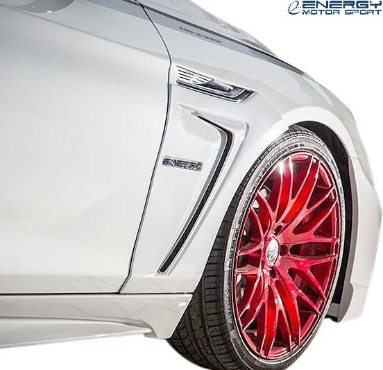 【M’s】 F12 F13 F06 BMW 6シリーズ 2011-2019 ENERGY MOTOR SPORT EVO13.1/12.1/06.1 フロントフェンダーパネルカバー2 左右 FRP 未塗装拍卖