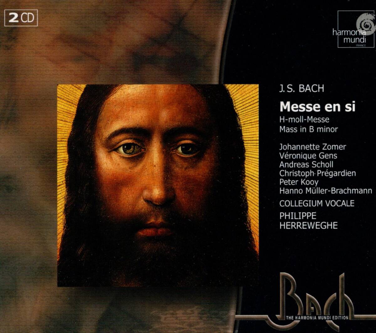 ヘレヴェッヘ指揮バッハ ミサ曲ロ短調 harmonia mundi ドイツ盤2枚組拍卖