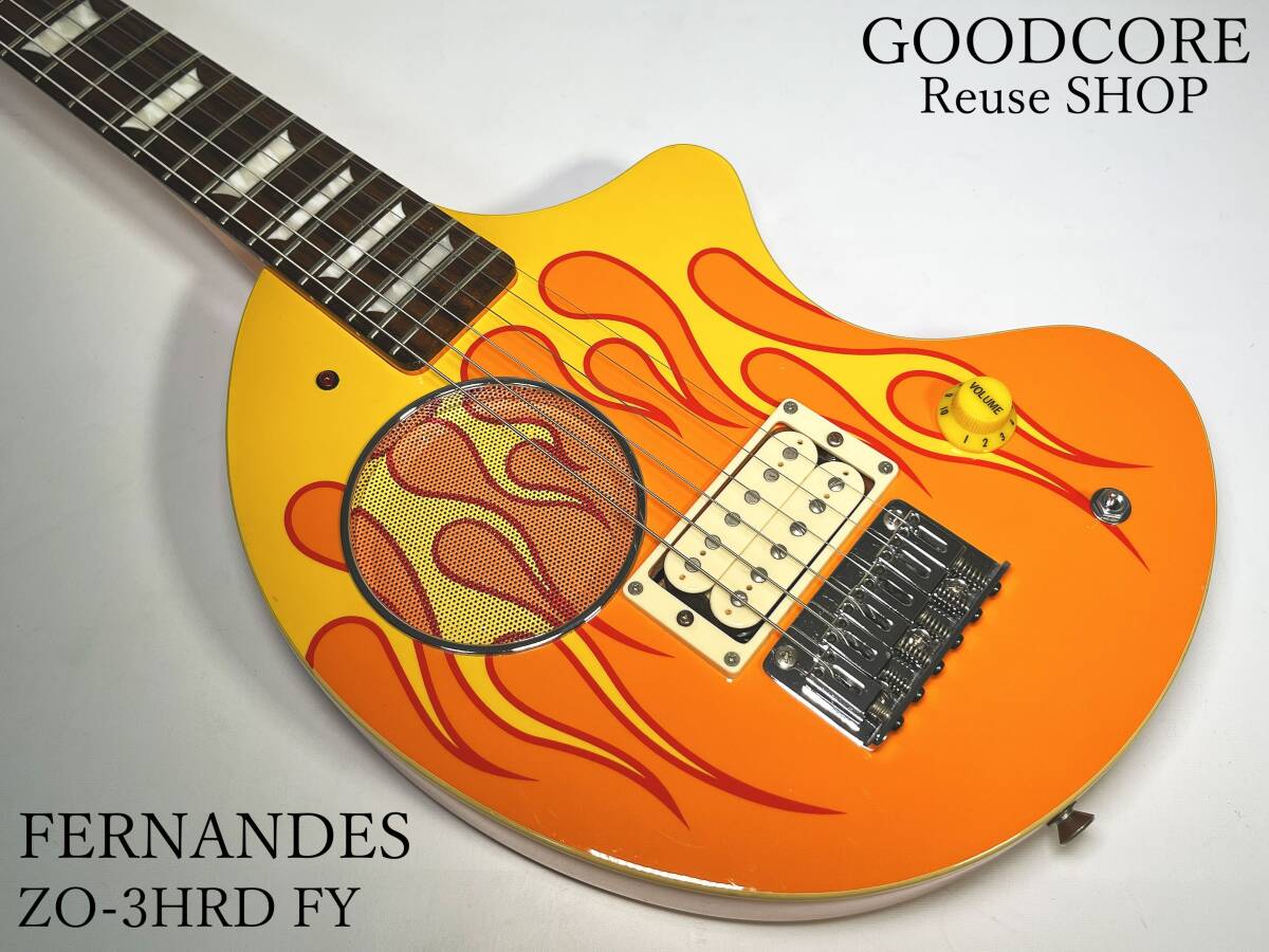 FERNANDES ZO-3 HRD FY フェルナンデス アンプ内蔵 エレキギター●R710318拍卖