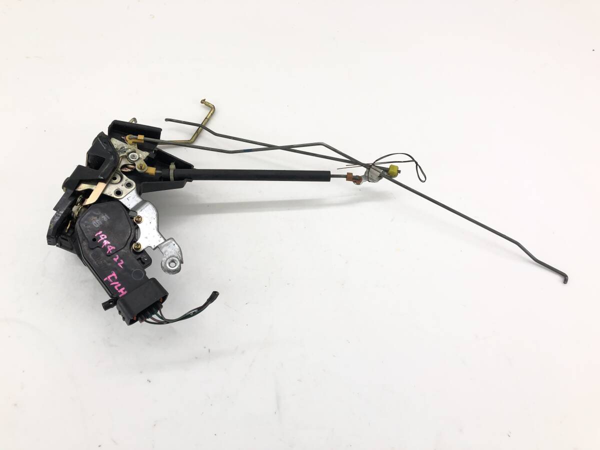 _b194422 トヨタ マークⅡ 2.0 グランデ レガリア GX100 ドアロックアクチュエーター ソレノイド ワイヤー付き フロント 左 F/LH JZX100拍卖