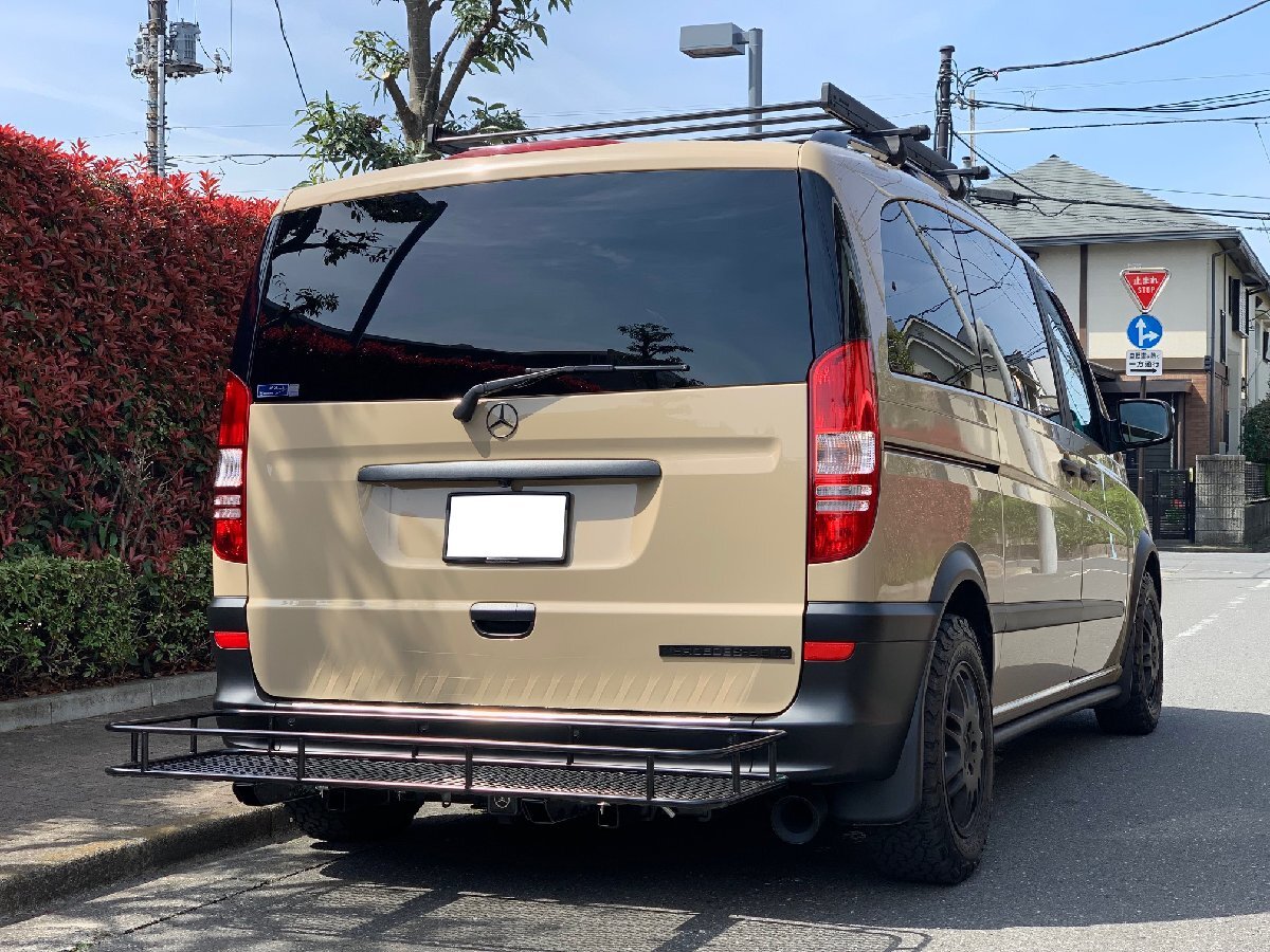 DMD ヒッチメンバー3本出し(ヒッチ+キャリア) D級 ベンツ Vクラス (W639) H23.1~H27.9 V350 トレンド他 ノーマルバンパー 後期 viano対応拍卖