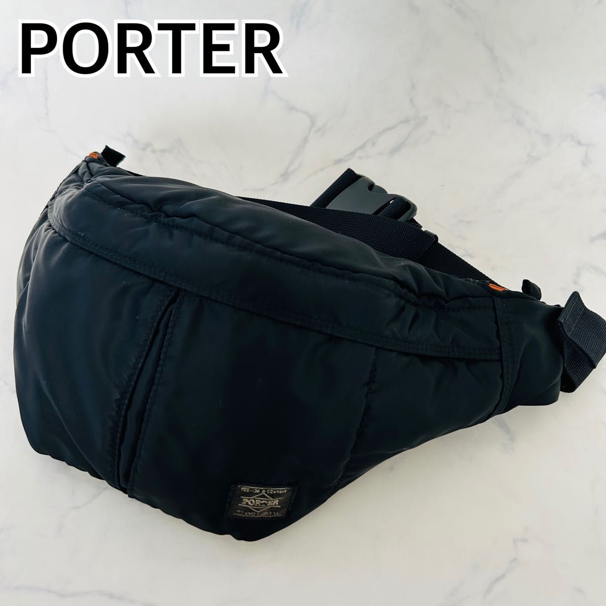 PORTER ポーター TANKER タンカー ウエストバッグ ボディバッグ 吉田カバン S ブラック 黒拍卖