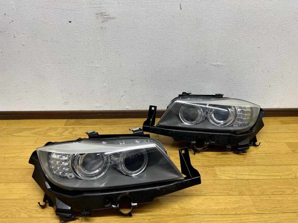 E BMW E90 / E91 330i ヘッドライト ヘッドランプ 左右セット 確認済み 88拍卖