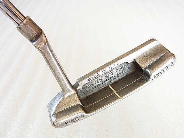 ☆PING ANSER2 ステンレス PAT.PEND 初期モデル グリーンラベル 日本仕様 34インチ☆拍卖