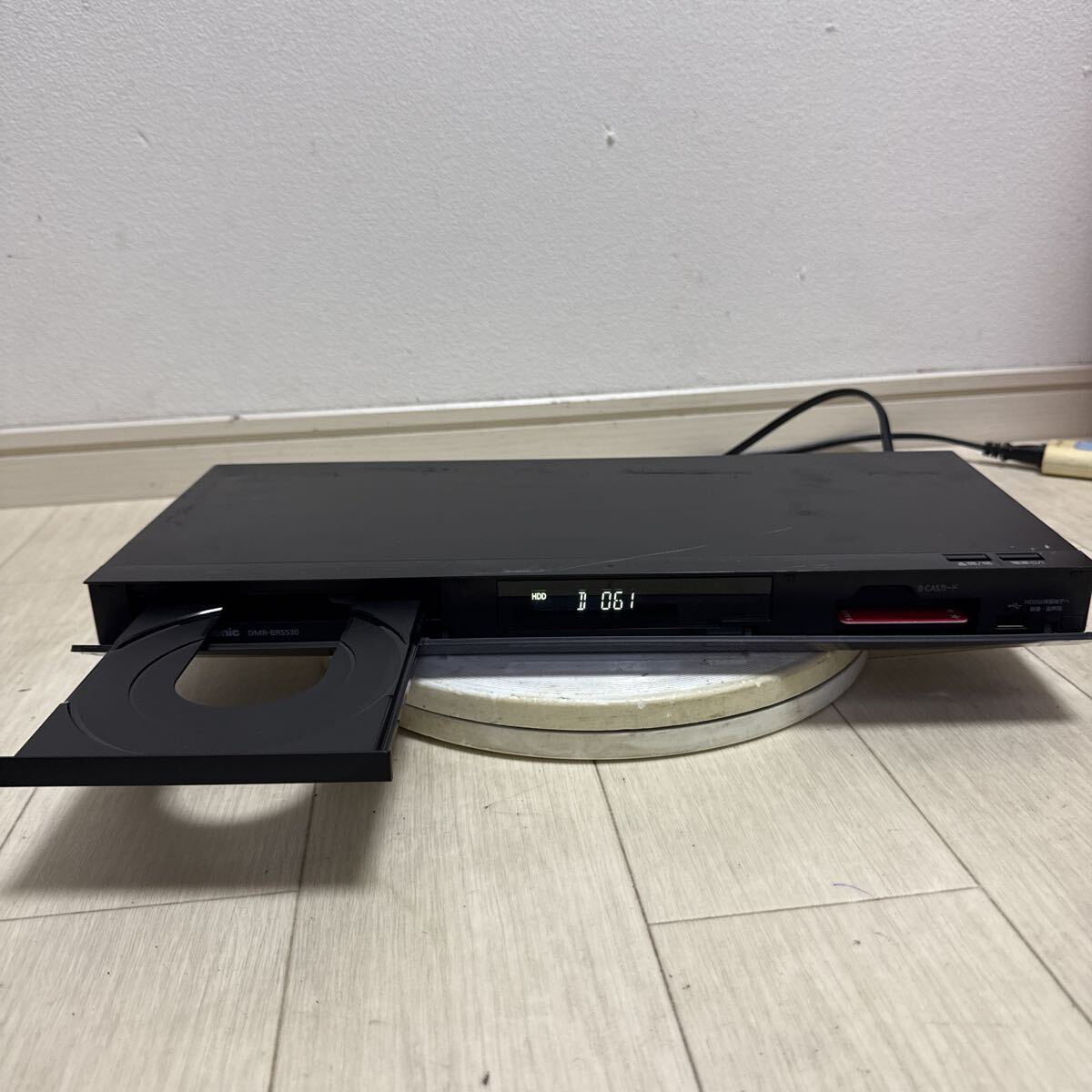 Panasonic ブルーレイディスクレコーダーDMR-BRS530 19年製 通電確認のみ拍卖