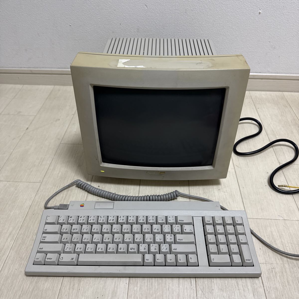 Macintosh キーボード パソコンM1296Z 通電確認のみ拍卖