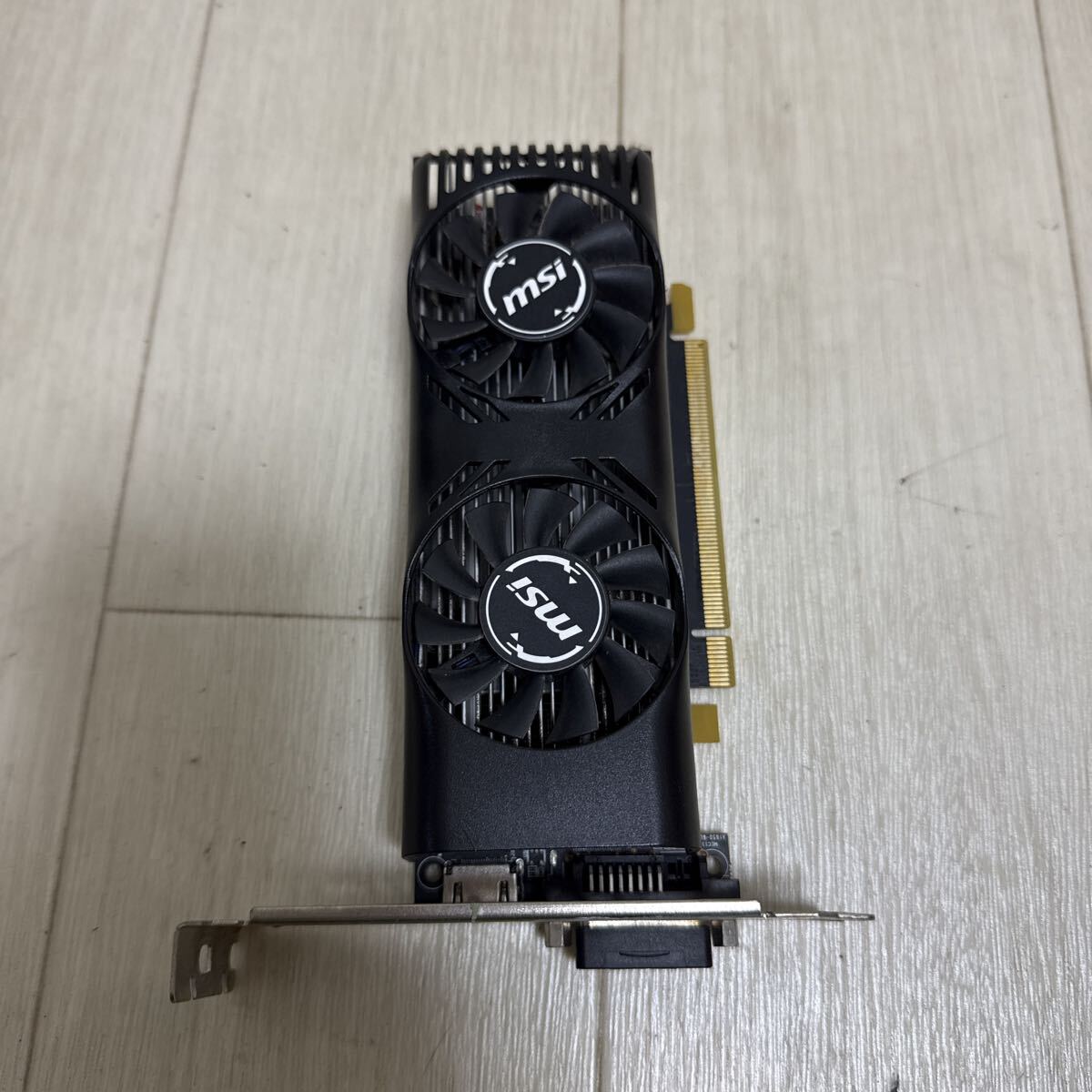 MSI GeForce1650 4GT LP グラフィックボード拍卖
