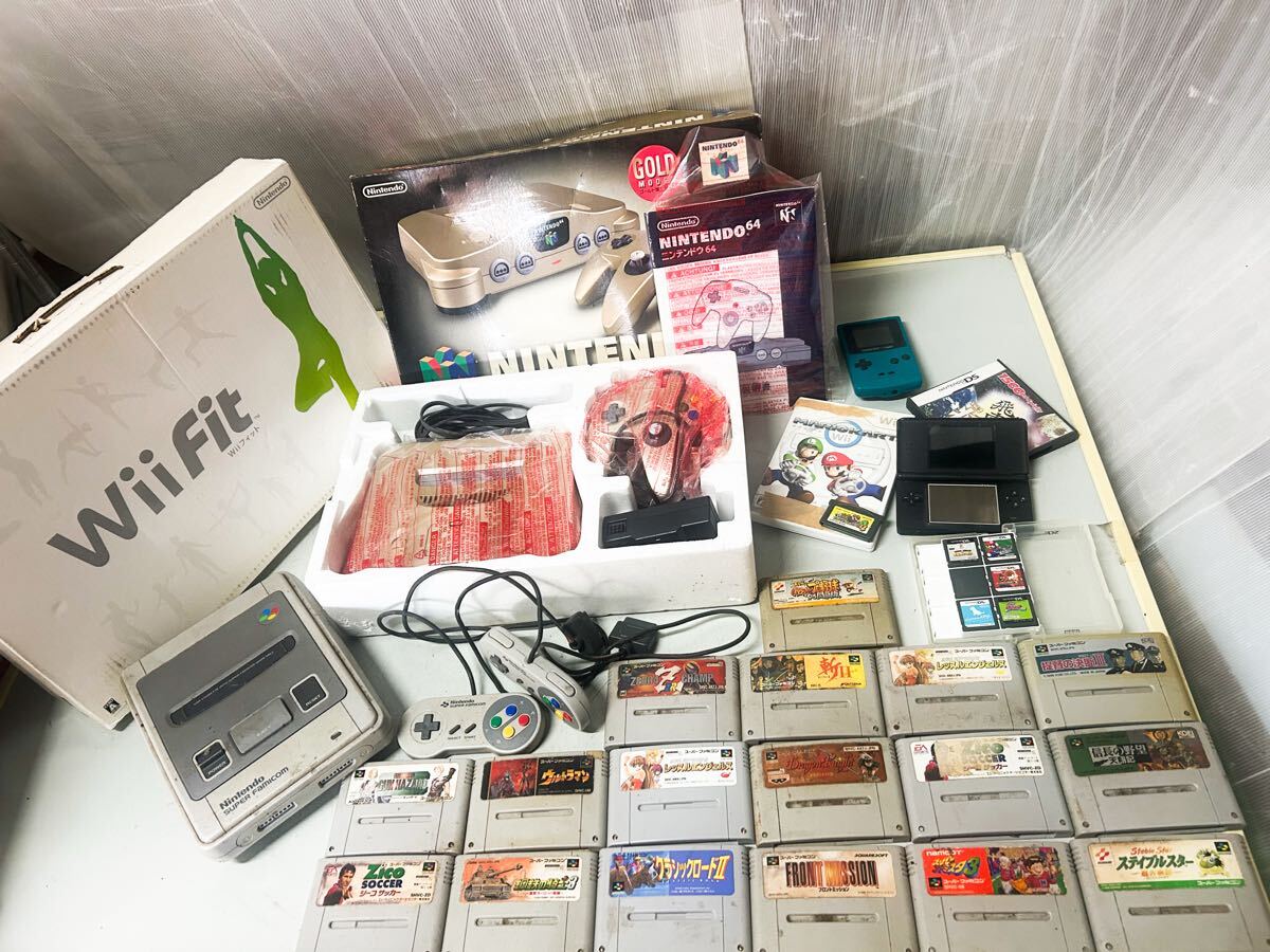 ゲーム まとめ売り Nintendo ゲーム機 スーパーファミコン ソフト ニンテンドー64 Wii拍卖