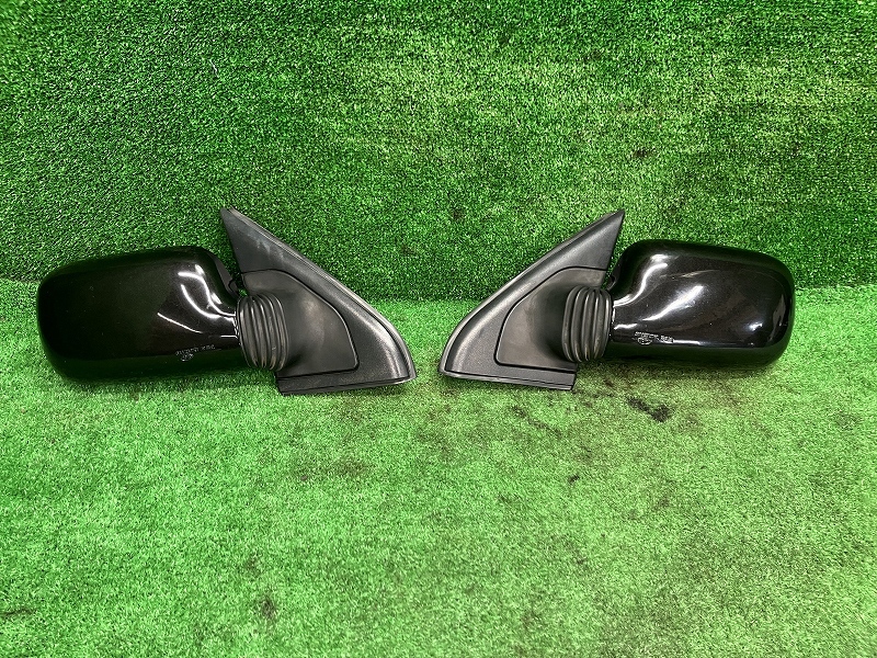 スズキ アルト ワークス HA11S サイドミラー/ドアミラー 左右セット 84701-70G10-0DG 84702-70G10-0DG 0DG 黒 ブラック拍卖