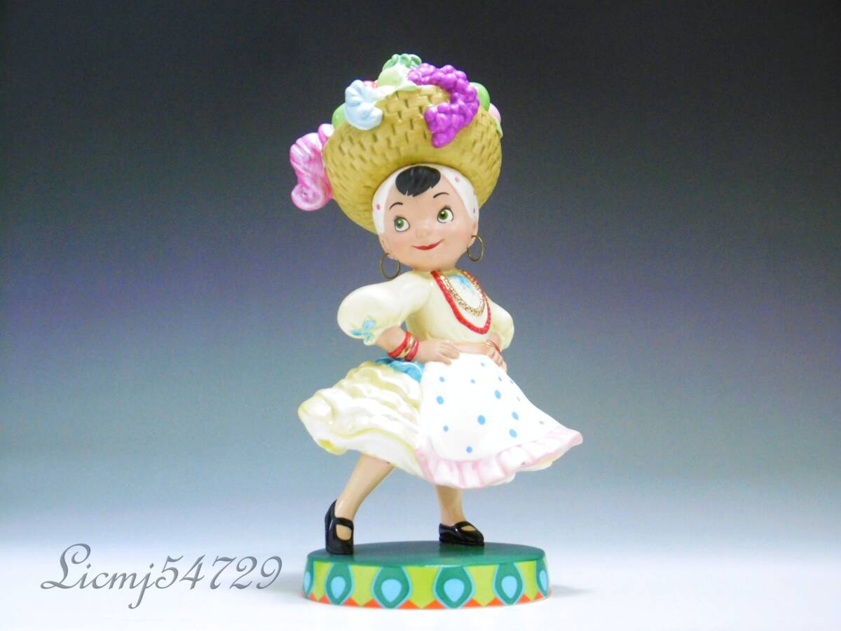 ウォルト・ディズニー ブラジル Disney WDCC it’s a SMaLL WoRLD aFTeR aLL Brazil Hola Hello イッツ ア スモール ワールド 置物拍卖