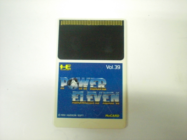 PCエンジン HuCARD POWER ELEVEN HUDSON (2454)拍卖