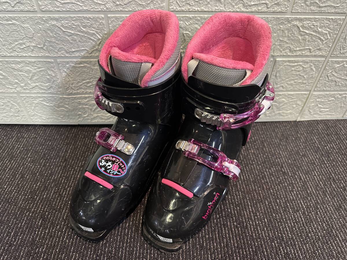 T2001 Bighorn ビッグホーン BJX 黒×ピンク 24cm スキーブーツ ソールサイズ282mm拍卖