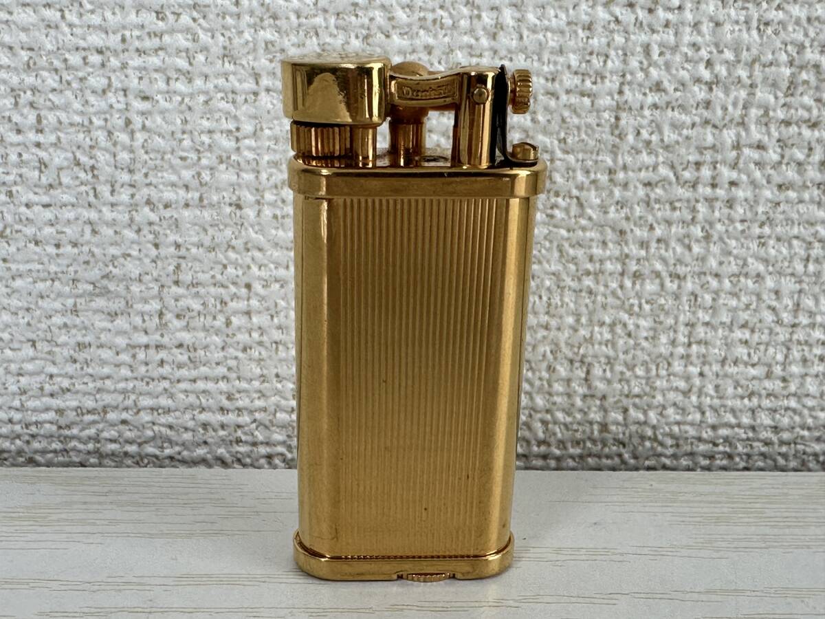 A0101 dunhill ダンヒル UNIQUE ユニーク ハンマー式 ガスライター 火花確認済み拍卖