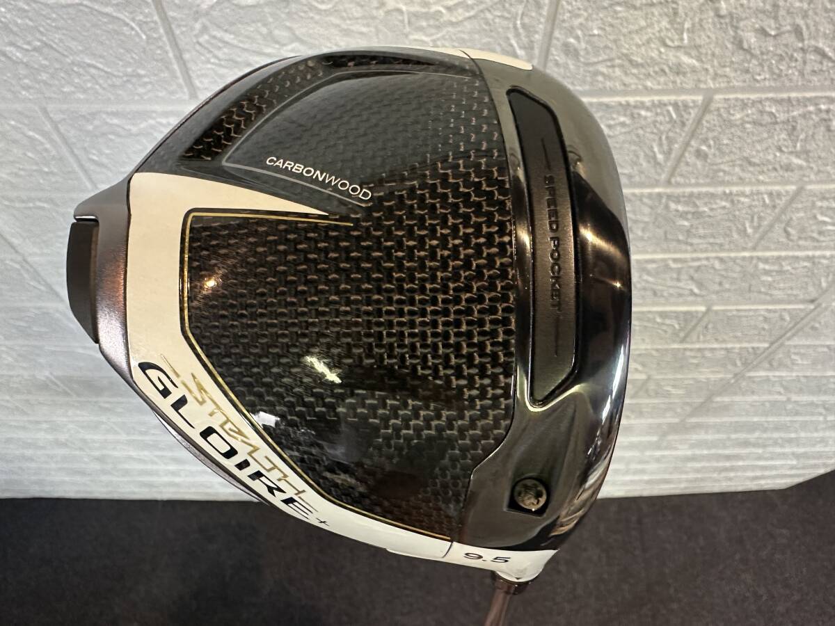 S4101 TaylorMade テーラーメイド STEALTH GLOIRE + ステレスグローレ プラス 9.5° ドライバー SPEEDER NX フレックスS シャフト 現状品拍卖