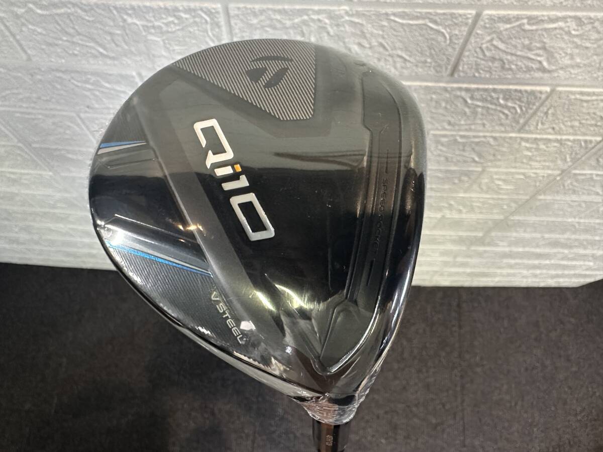 S4101 TaylorMade テーラーメイド Qi10 V STEEL 15° 3W フェアウェイウッド SPEEDER NX 50-S フレックスS シャフト カバー付き 未使用拍卖