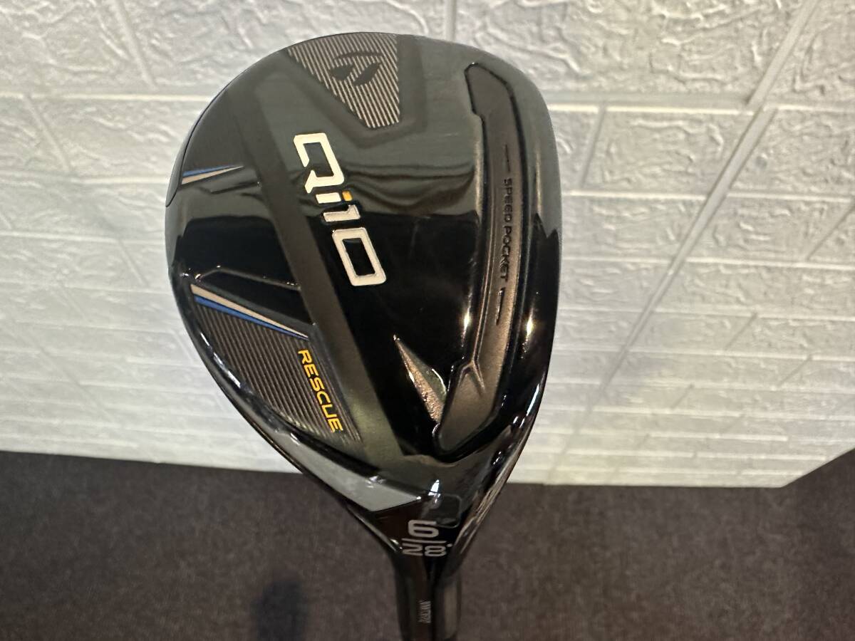 S4101 TaylorMade テーラーメイド Qi10 RESCUE 28° U6 ユーティリティ Diamana TM60 フレックスS シャフト 美品拍卖