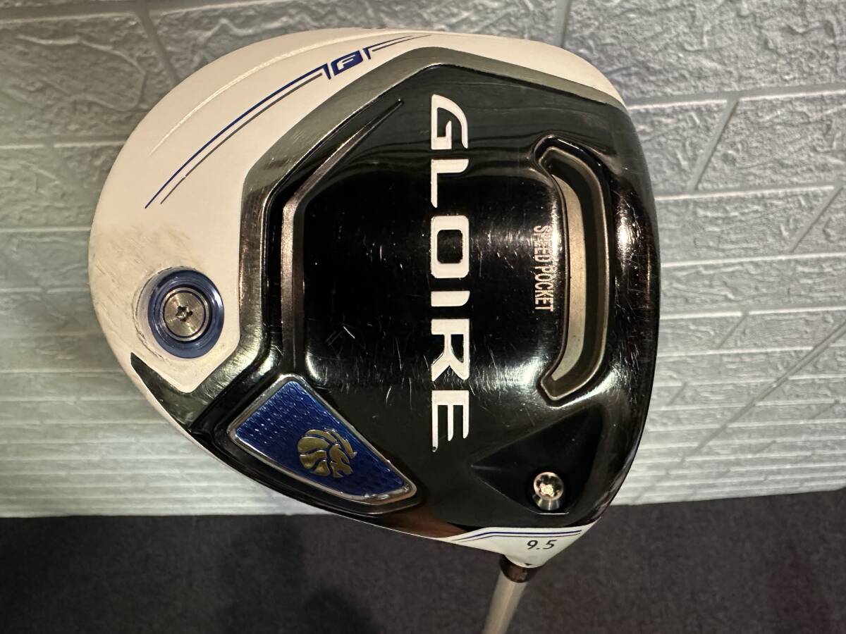 S4101 TaylorMade テーラーメイド GLOIRE グローレ F 9.5° ドライバー Speeder757 フレックスS シャフト拍卖