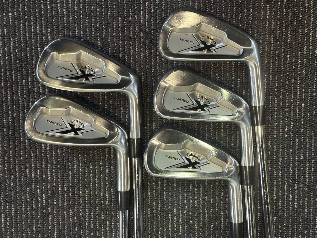 S4101 Callaway キャロウェイ X FORGED 5,6,7,8,9 アイアン 5本 N.S PRO 950GH シャフト拍卖