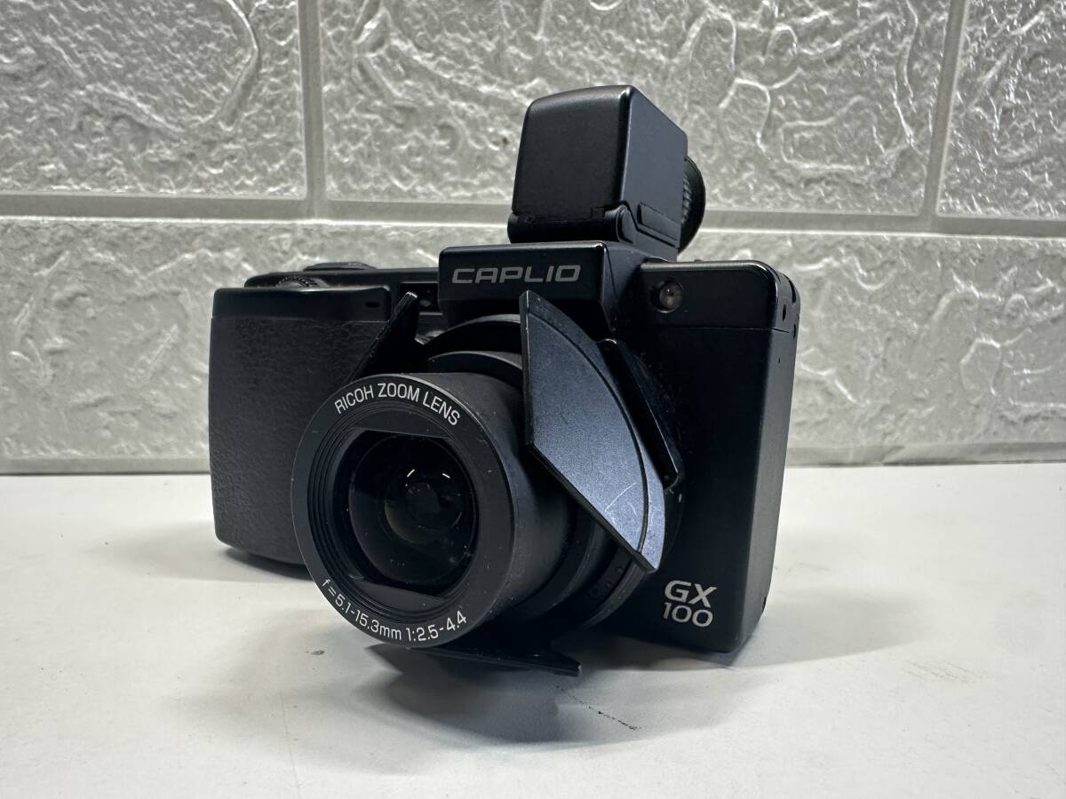 TK0201 RICOH リコー Caplio GX100 コンパクトデジタルカメラ デジカメ VF-1 通電のみ確認済み拍卖