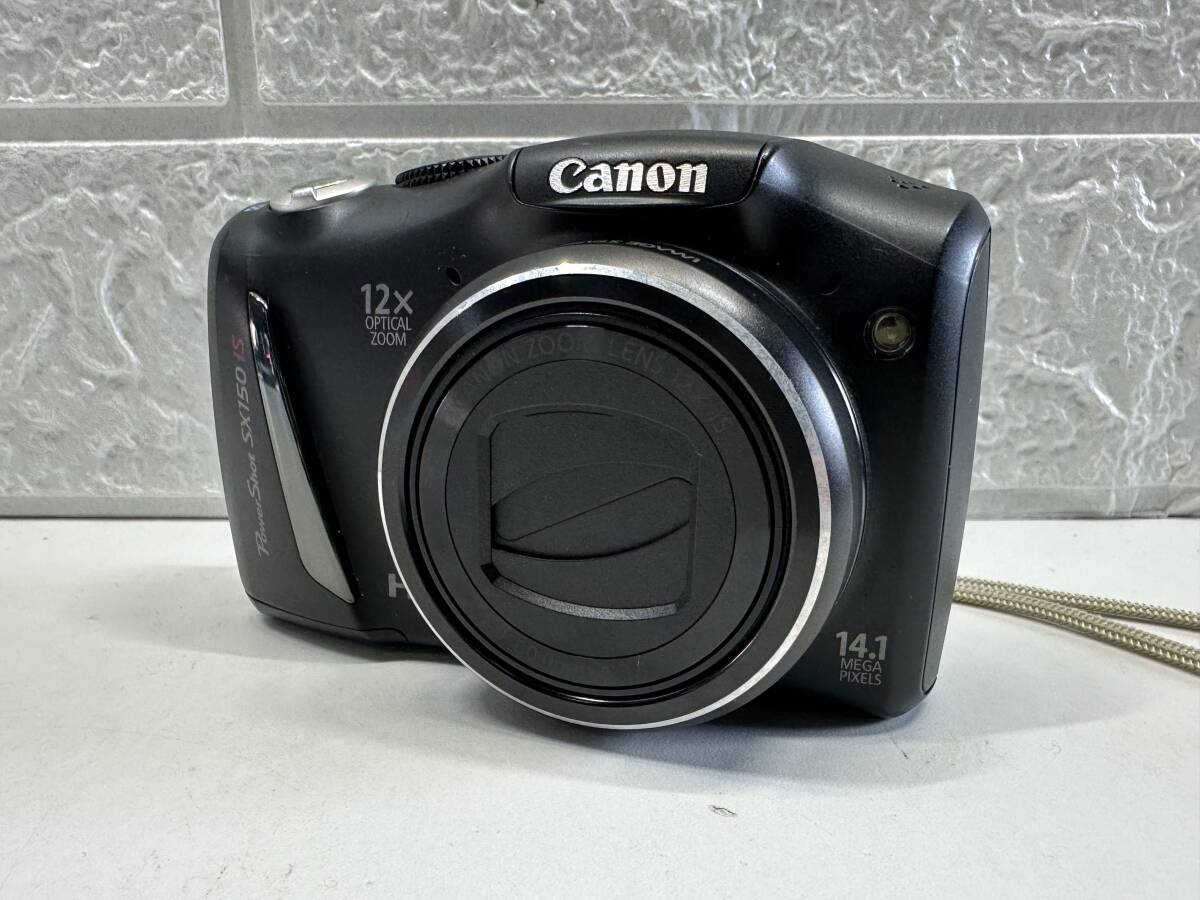 A4201 Canon キャノン PowerShot パワーショット SX150 IS PC1677 コンパクトデジタルカメラ デジカメ 動作確認済拍卖
