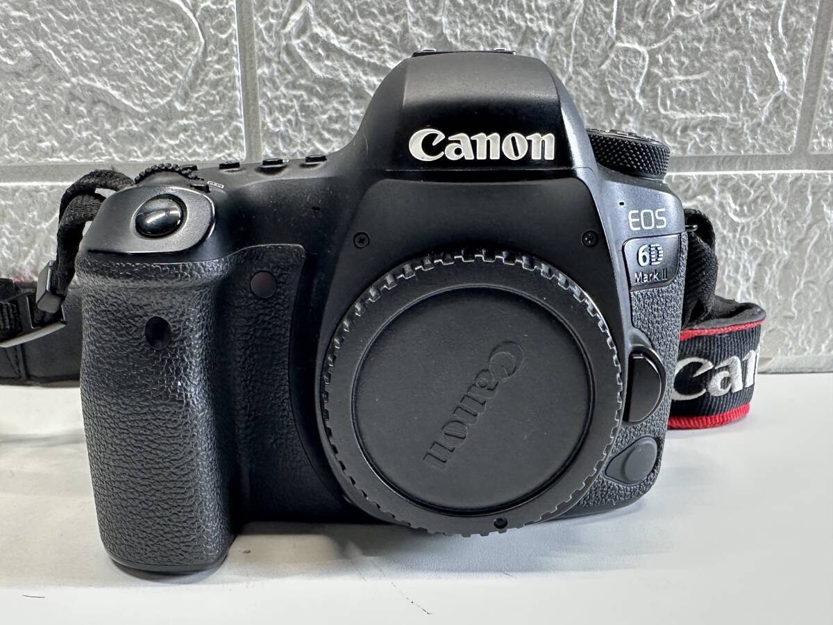 T3201 Canon キャノン EOS 6D markⅡ 一眼レフカメラ ボディ 本体のみ 通電のみ確認済み ジャンク拍卖